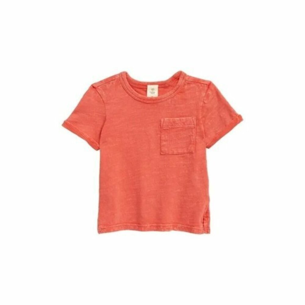 Tucker + Tate Baby Relaxed Pocket T-Shirt Set of 2 Orange And Green Size 6M